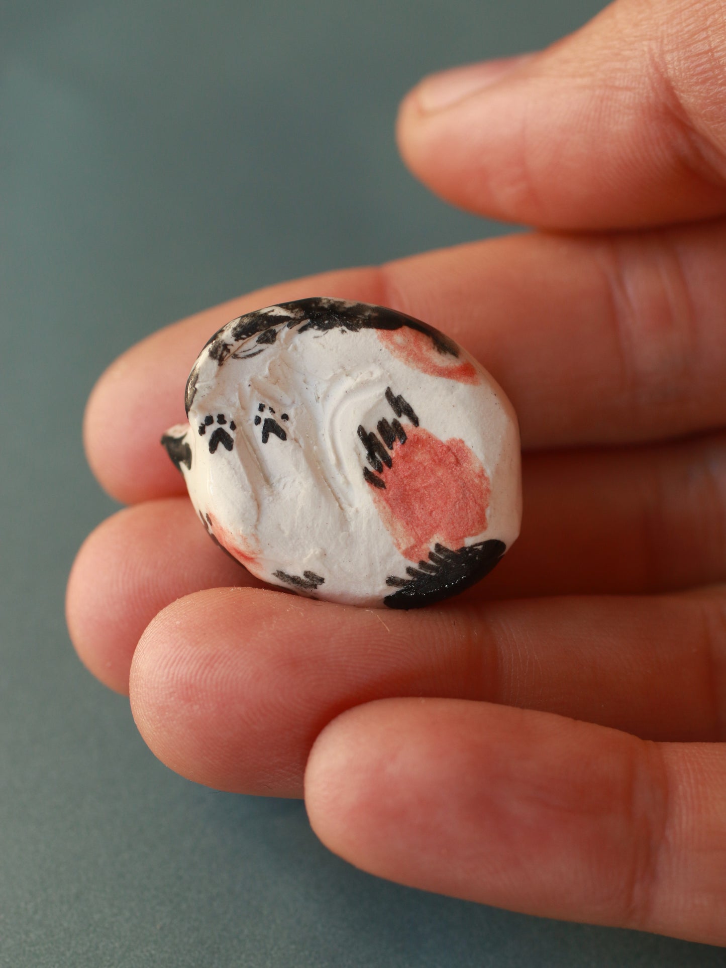 Calico Cat figurine