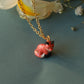 Sitting fox necklace