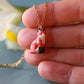 Sitting fox necklace
