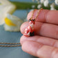 Sitting fox necklace