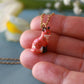 Sitting fox necklace