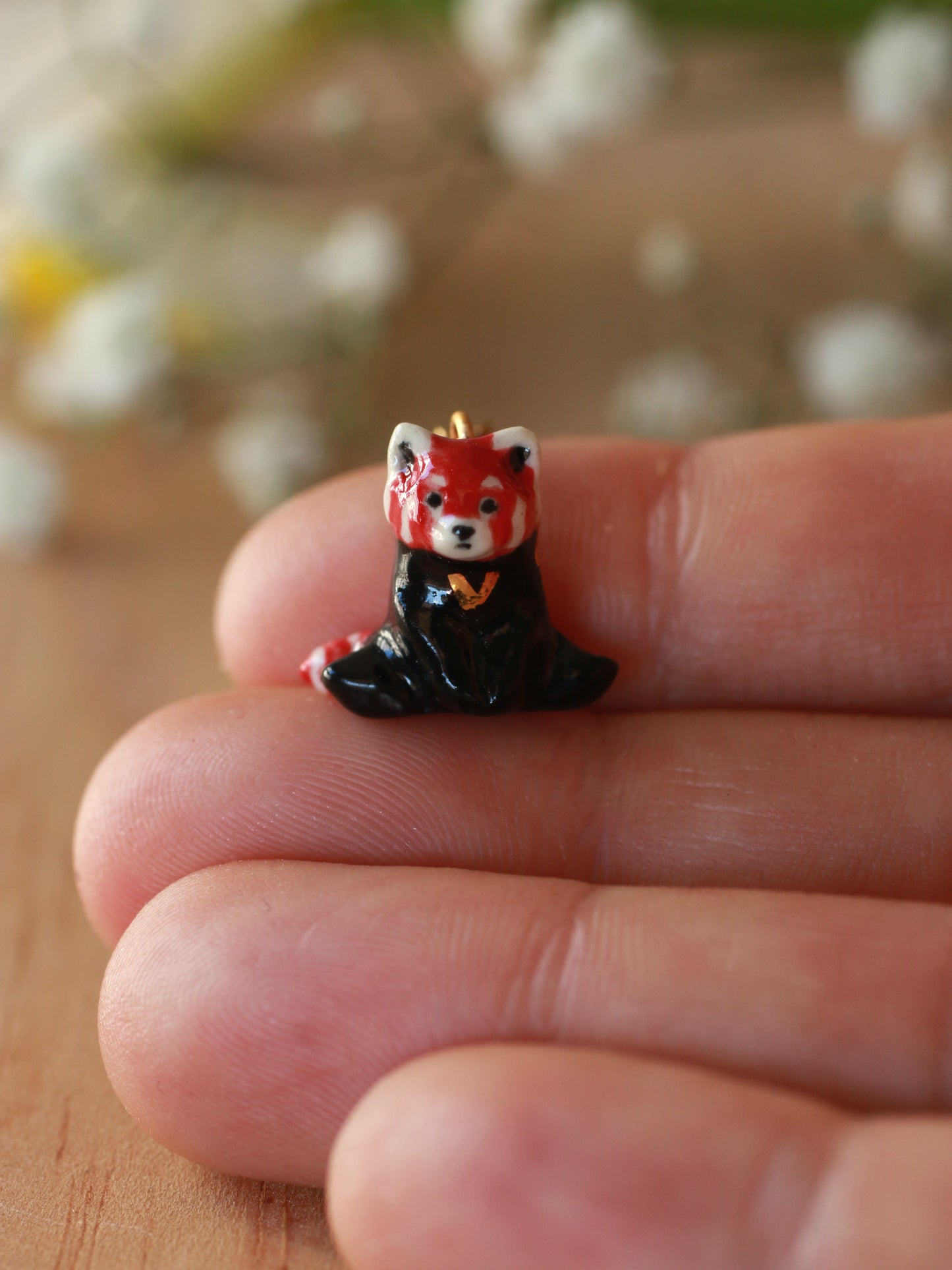 Red Panda necklace