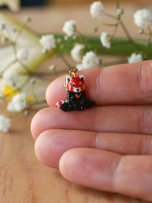 Red Panda necklace