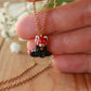 Red Panda necklace
