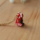 Red Panda necklace