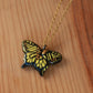 Tiger Swallowtail Butterfly necklace