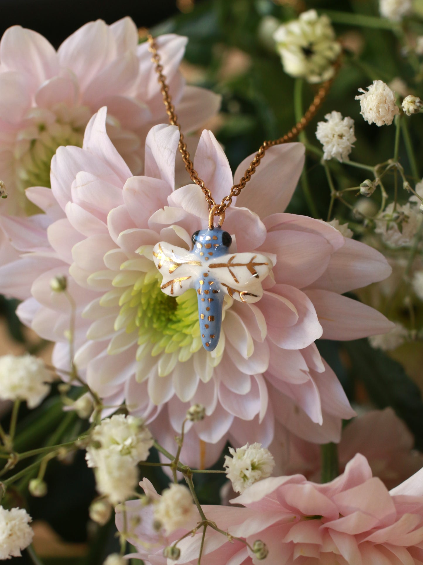 Dragonfly necklace