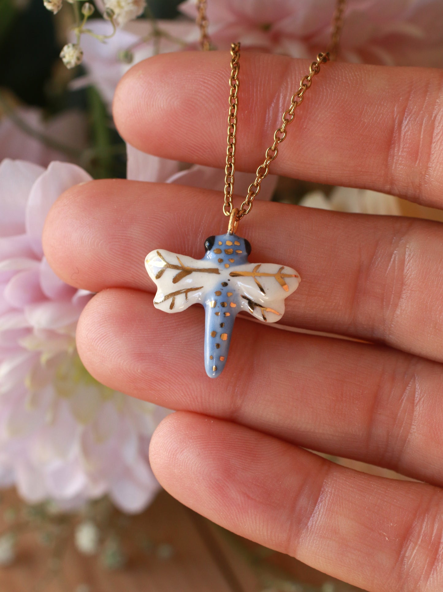 Dragonfly necklace