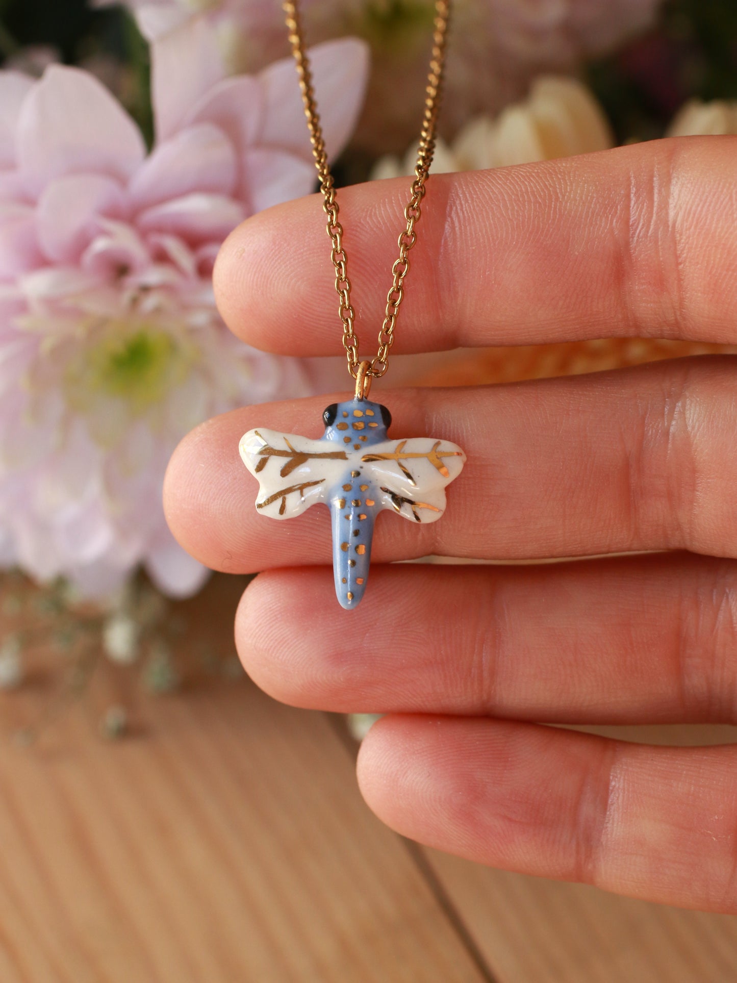 Dragonfly necklace