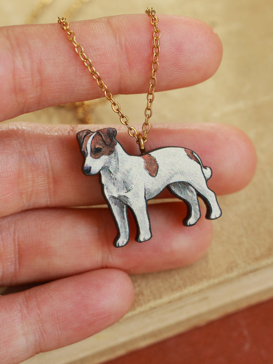 Jack russell terrier necklace