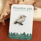 Northern gannet pin