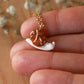 Snail necklace
