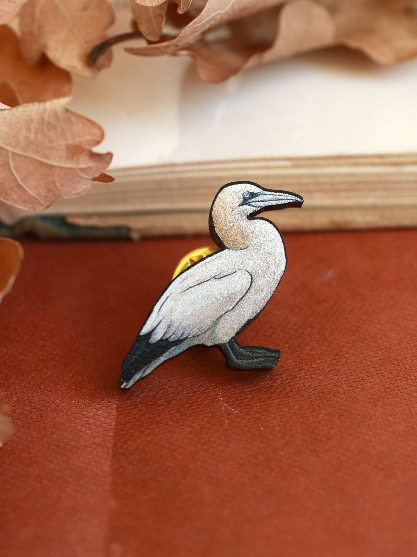 Northern gannet pin