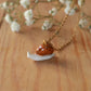 Snail necklace