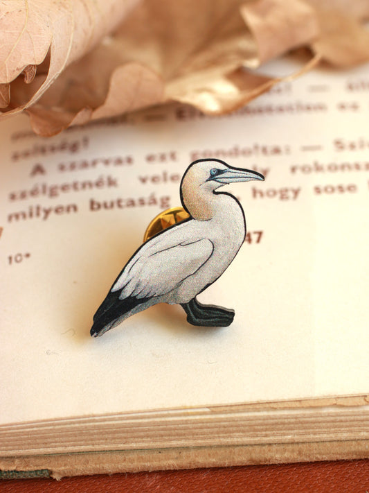 Northern gannet pin