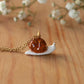 Snail necklace