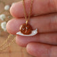 Snail necklace