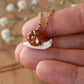 Snail necklace