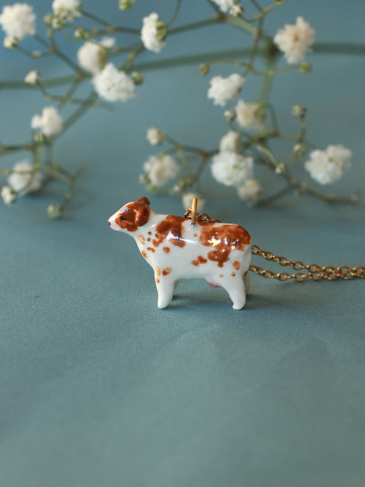 Cow necklace