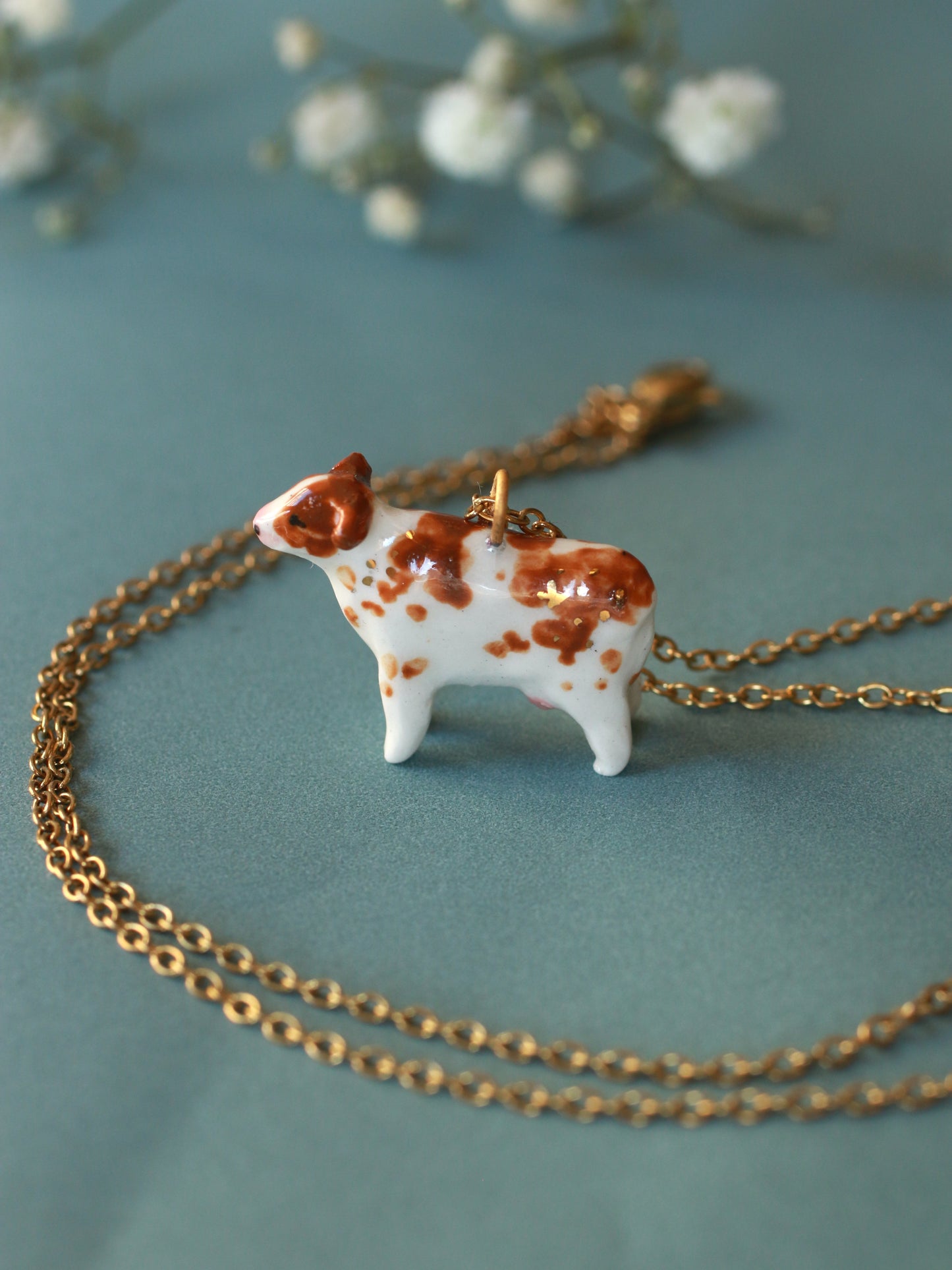 Cow necklace