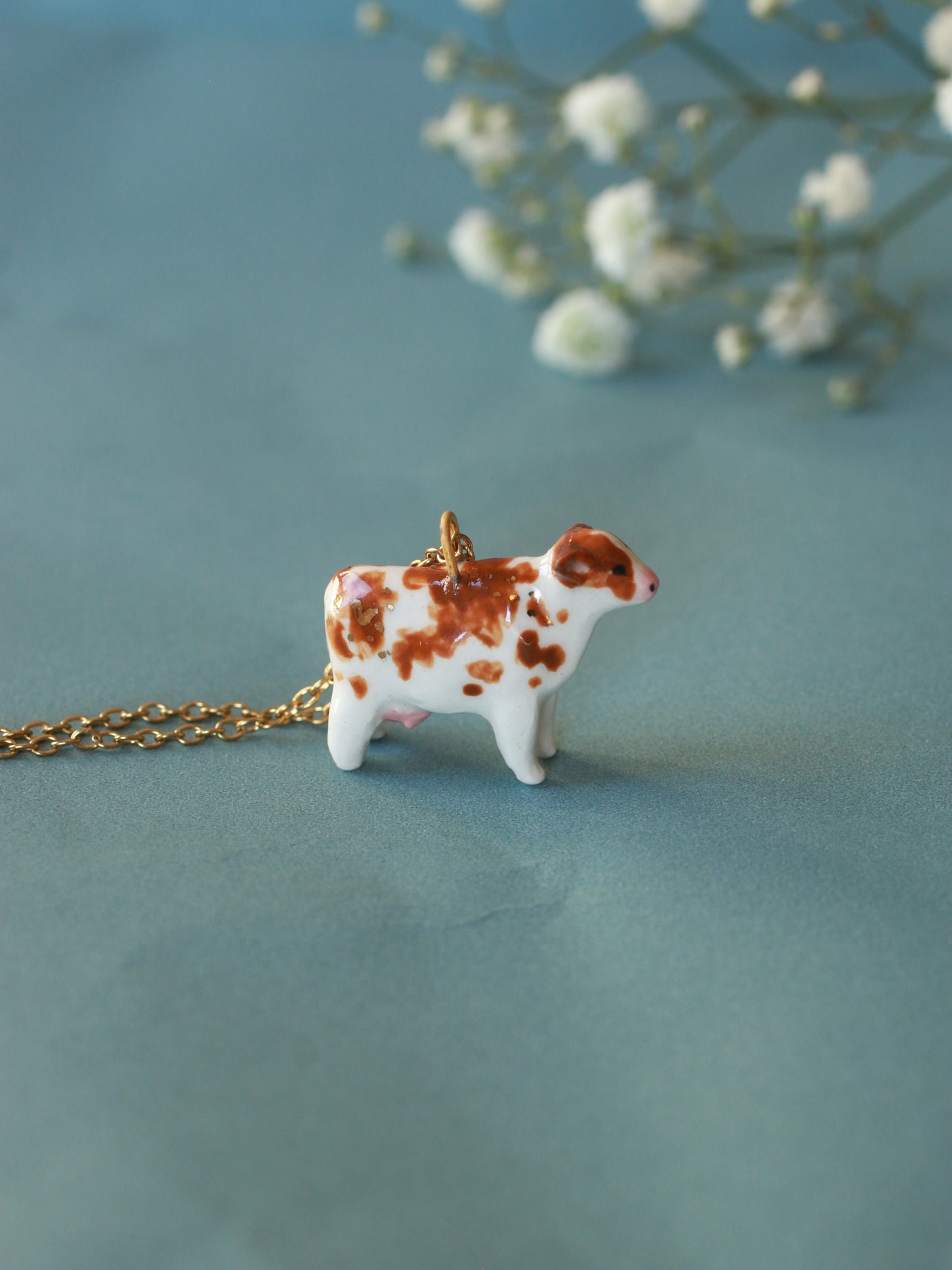 Cow necklace