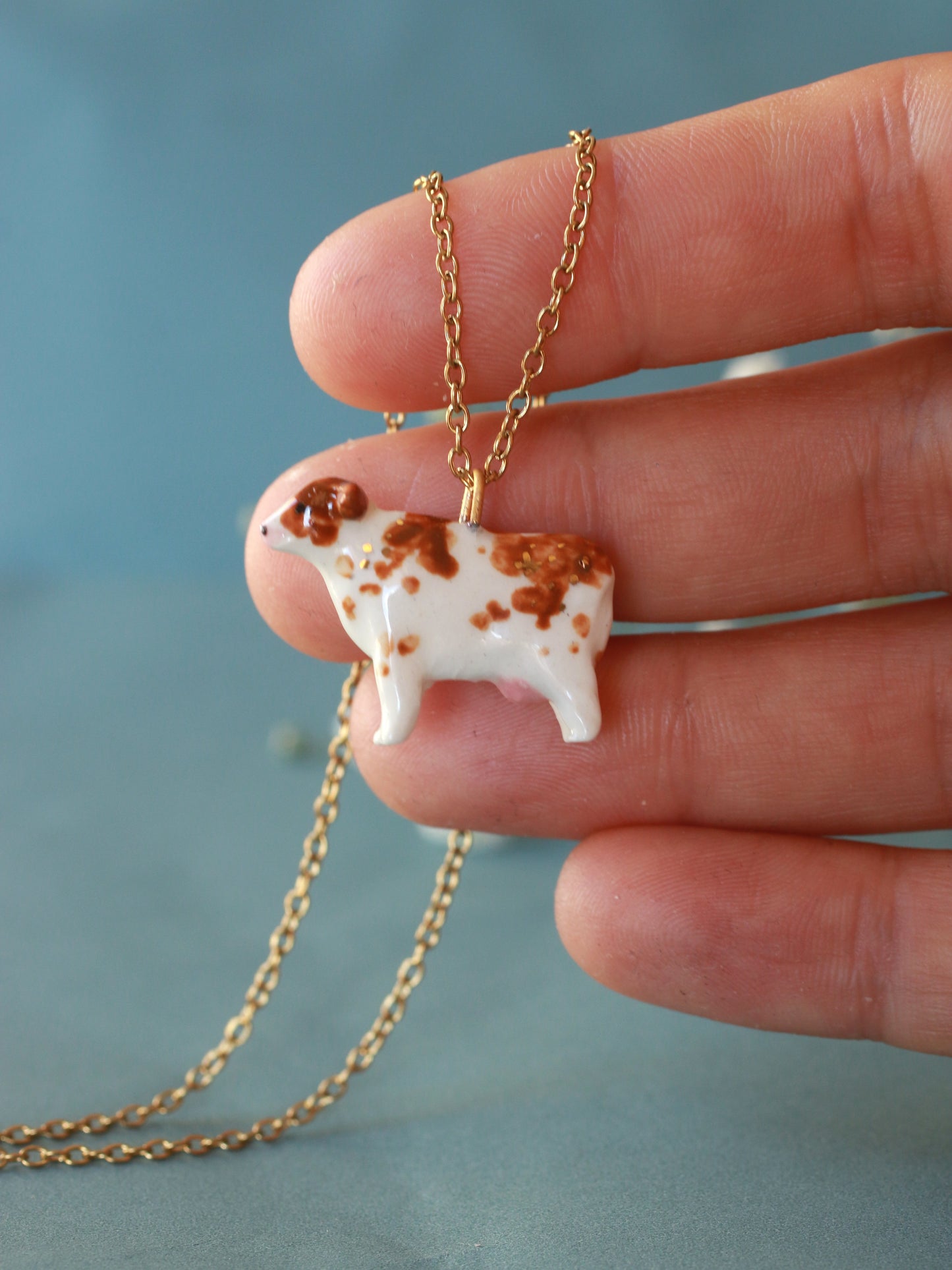 Cow necklace
