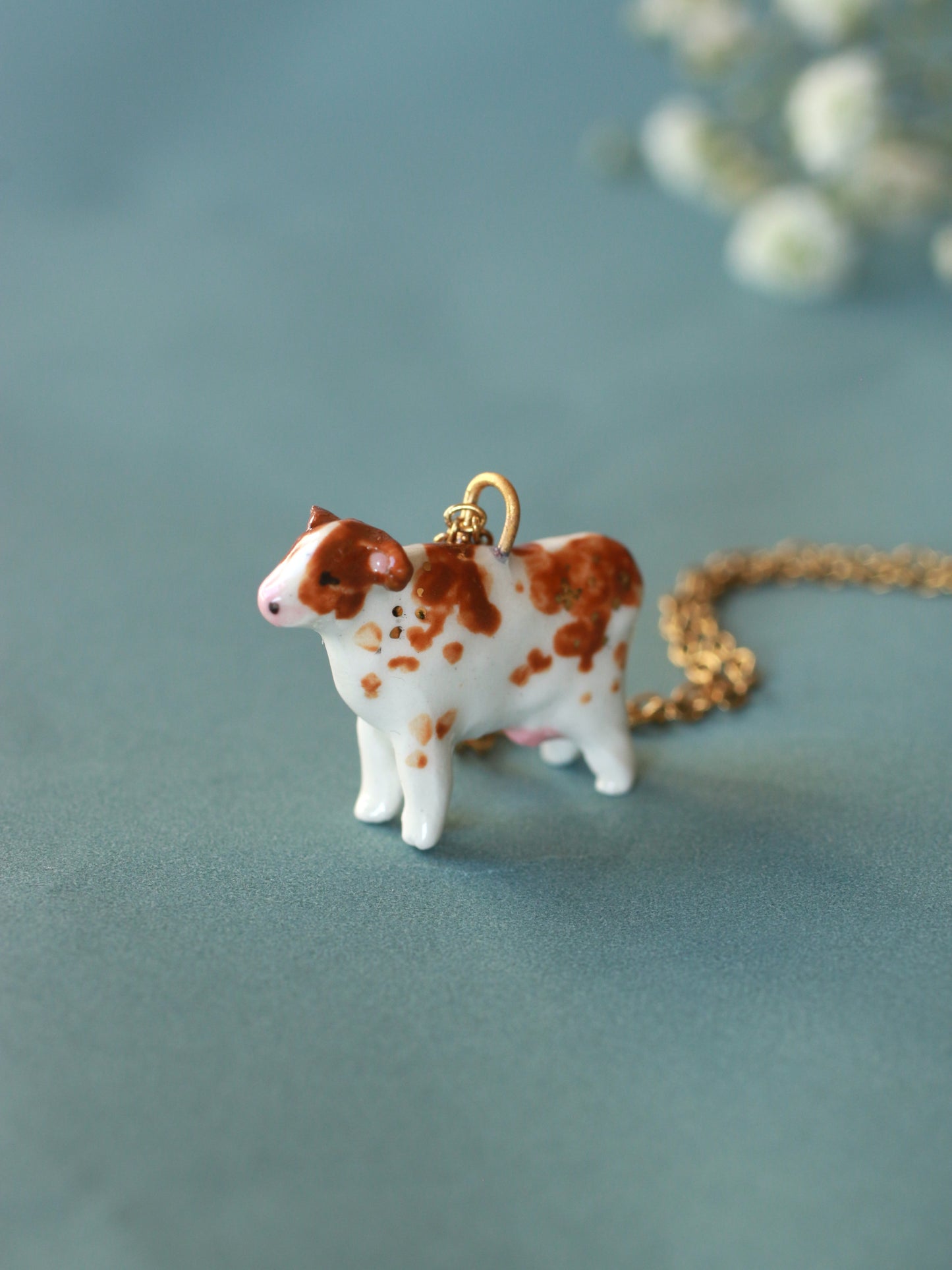 Cow necklace
