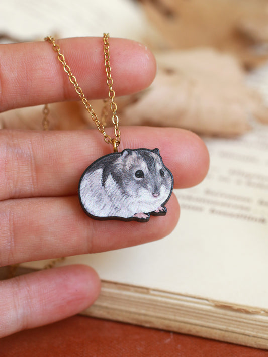 Hamster necklace