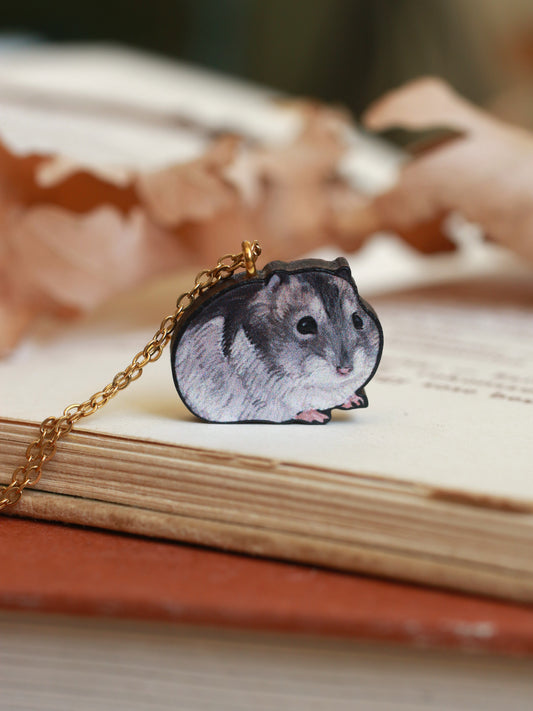 Hamster necklace