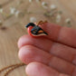 Bullfinch necklace