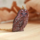 Tawny owl necklace