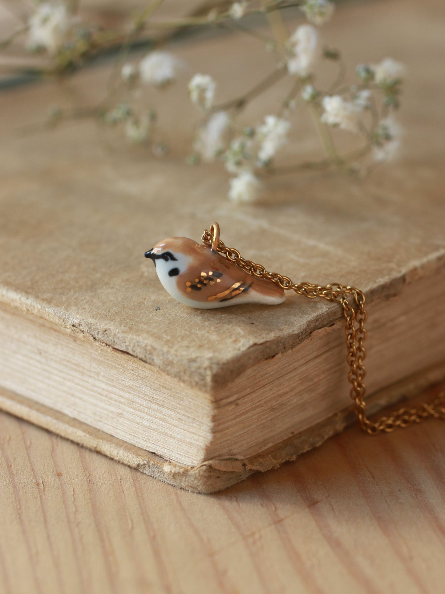 Sparrow necklace