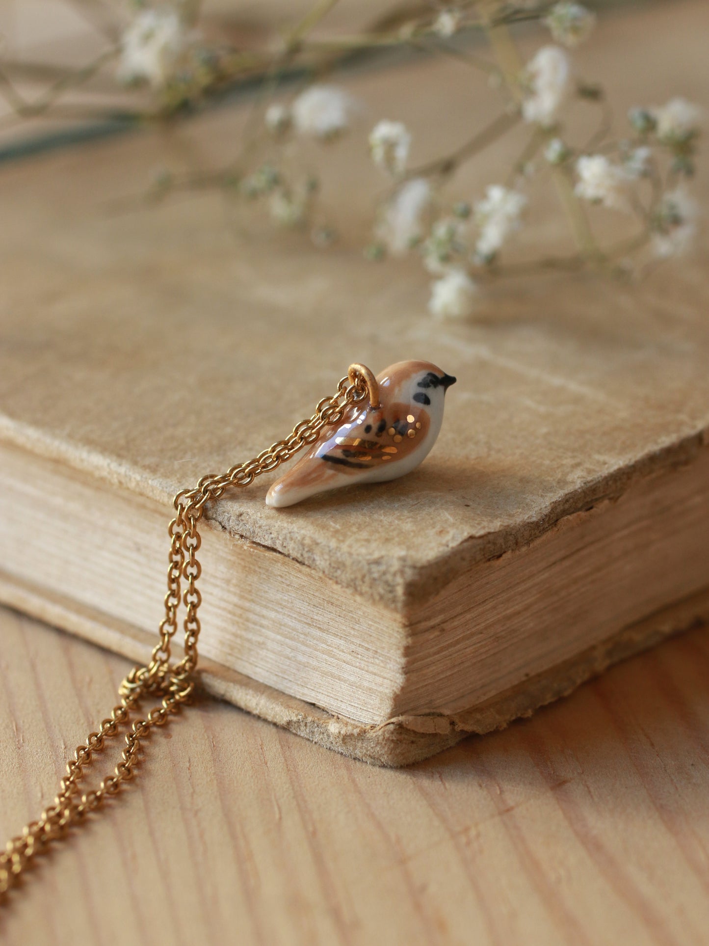 Sparrow necklace