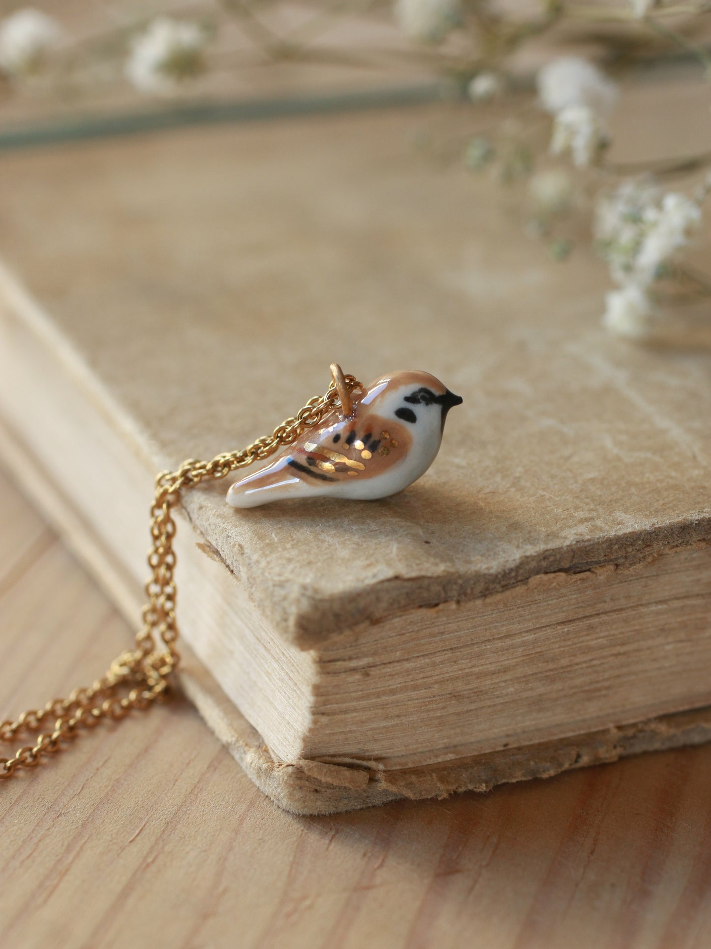 Sparrow necklace