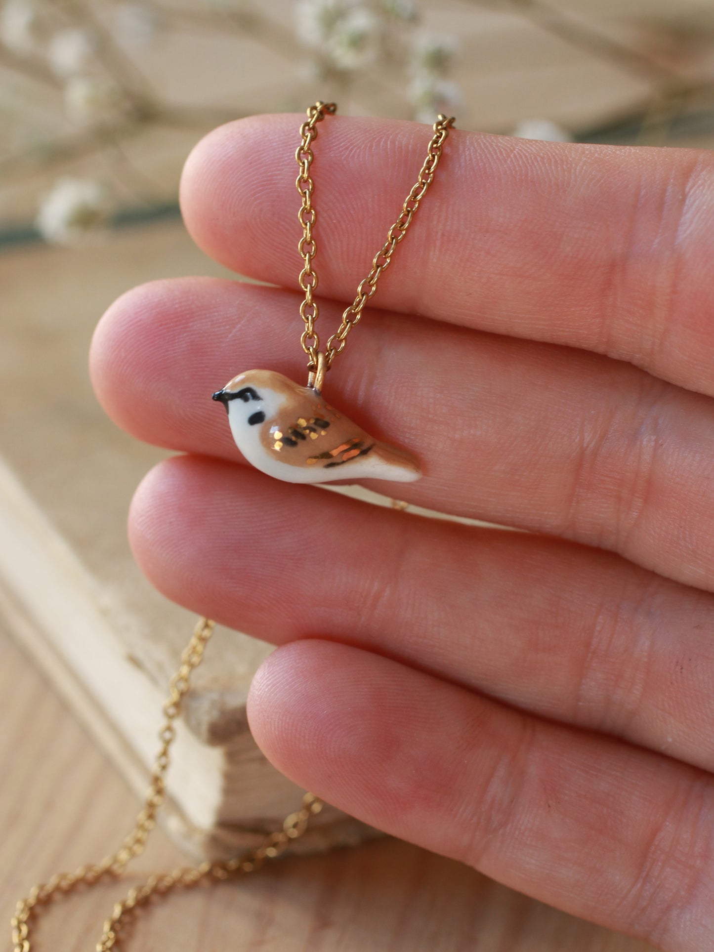 Sparrow necklace
