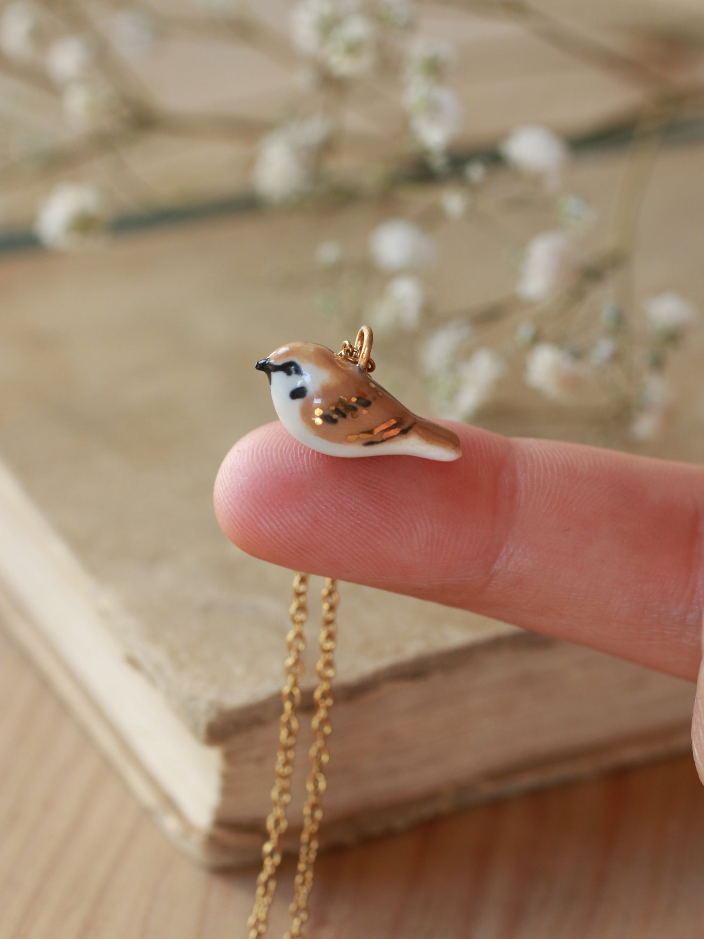Sparrow necklace
