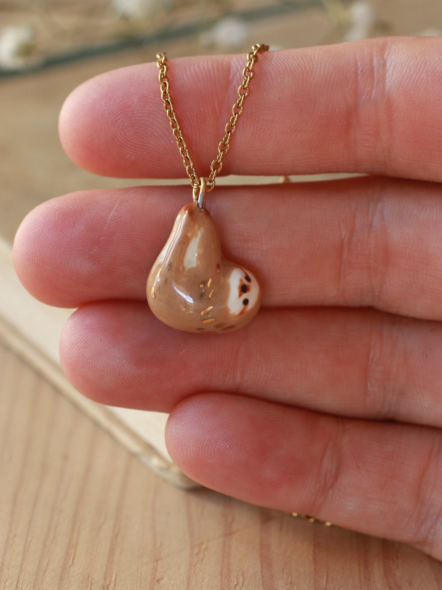 Sloth necklace