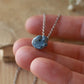 Grey cat necklace
