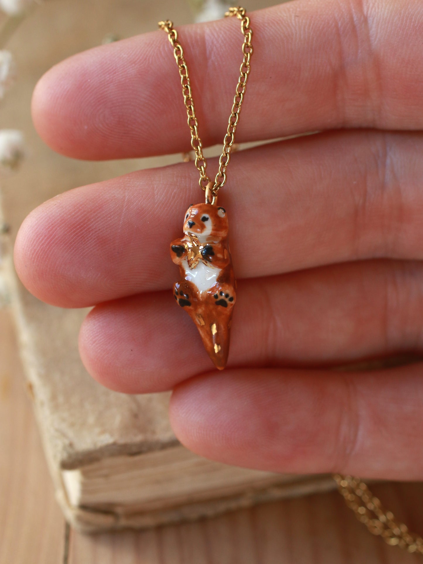 Otter necklace