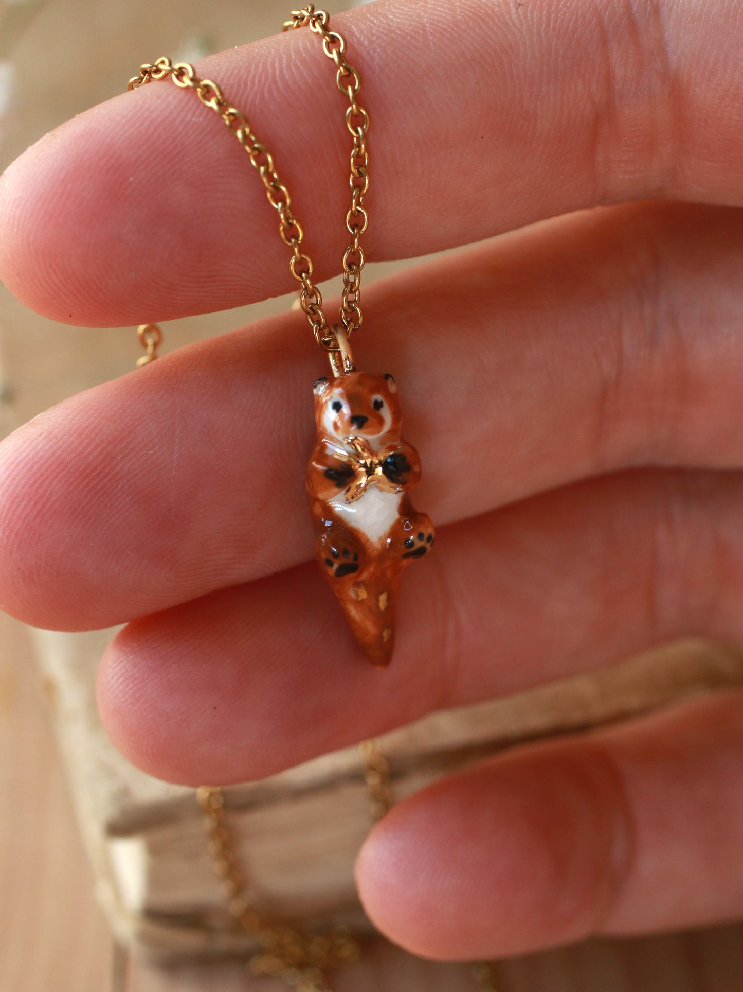 Otter necklace