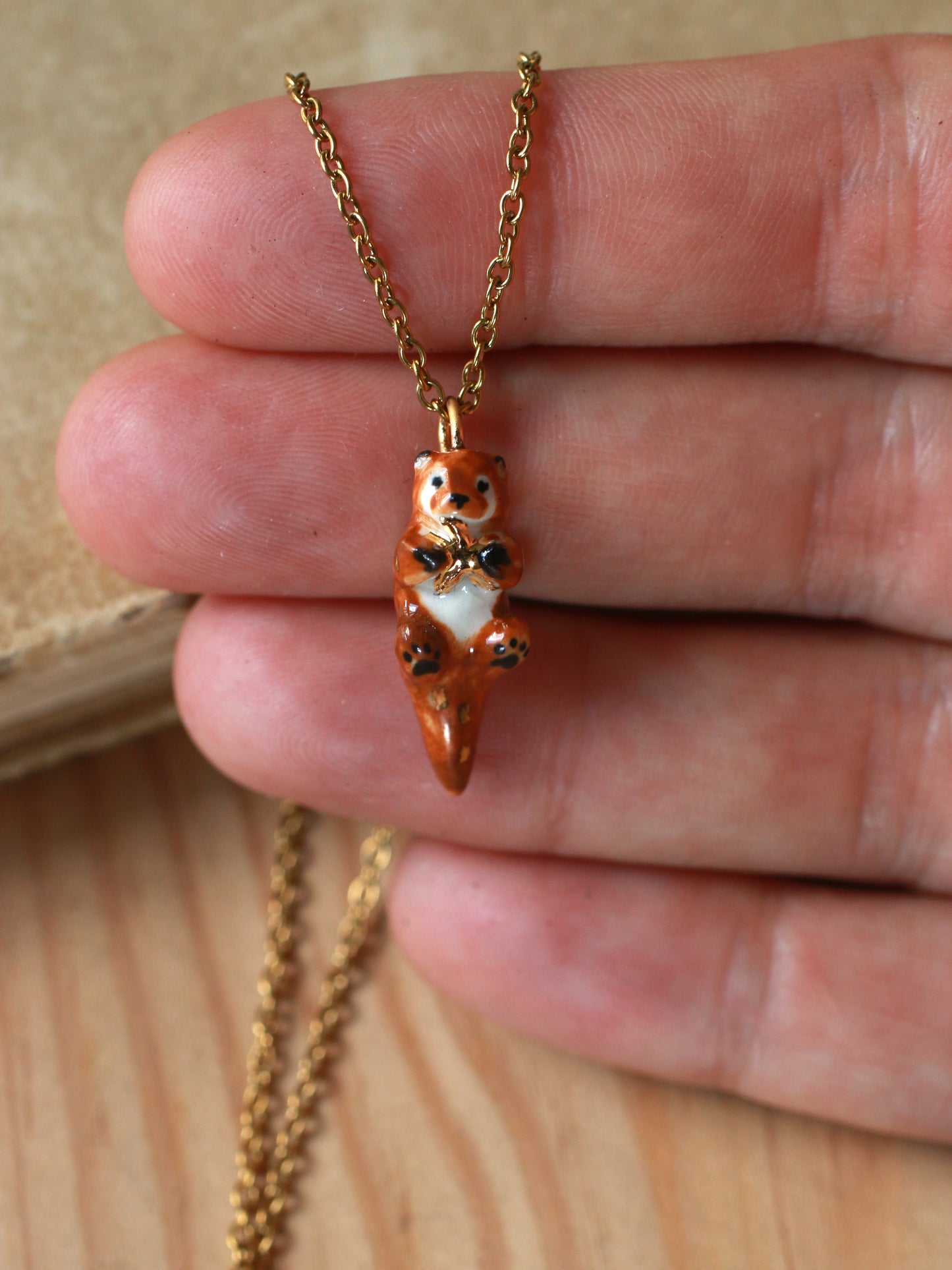 Otter necklace