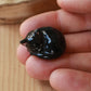 Black cat figurine