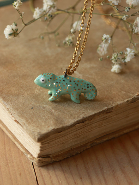 Chameleon necklace