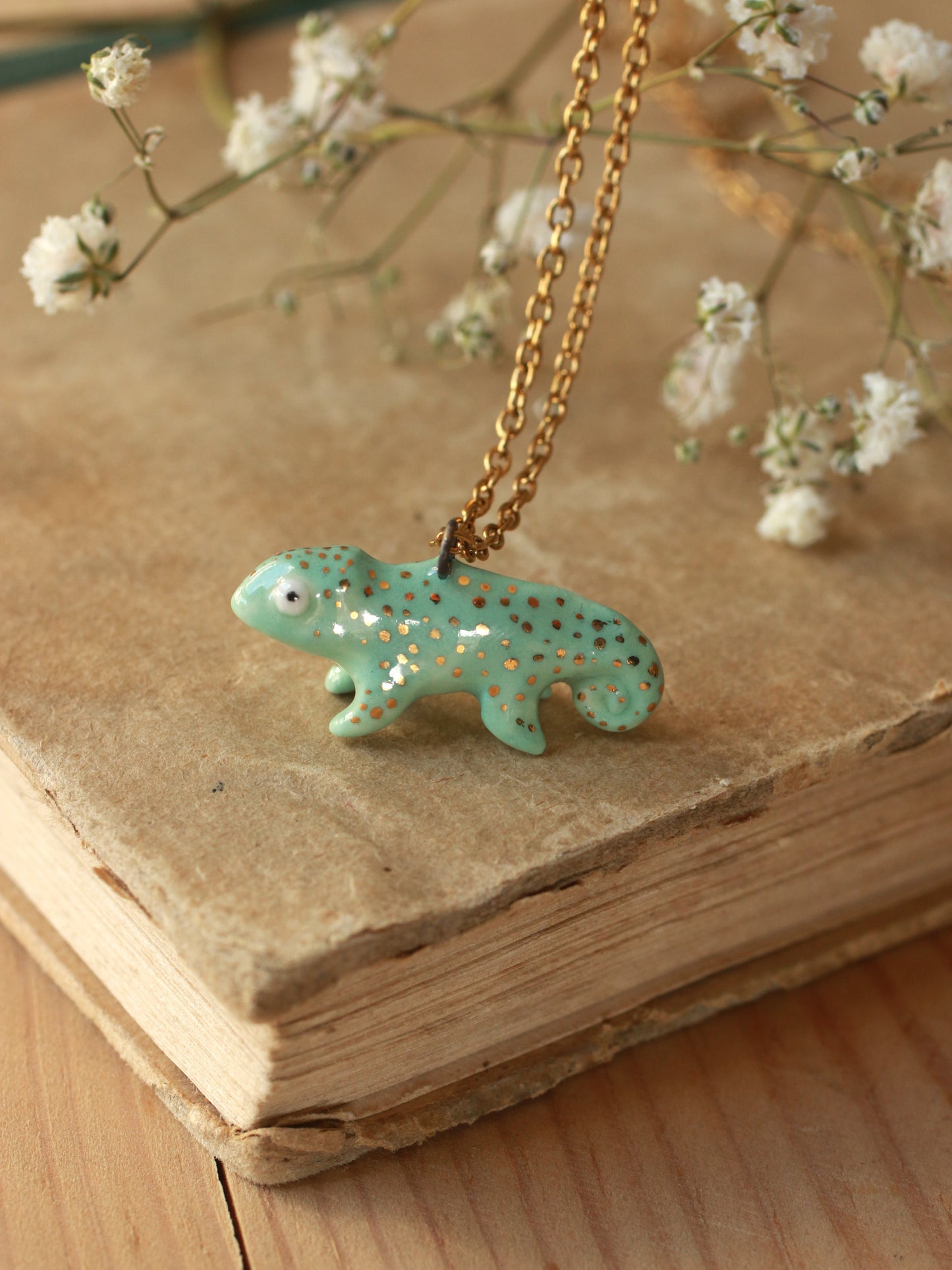 Chameleon necklace