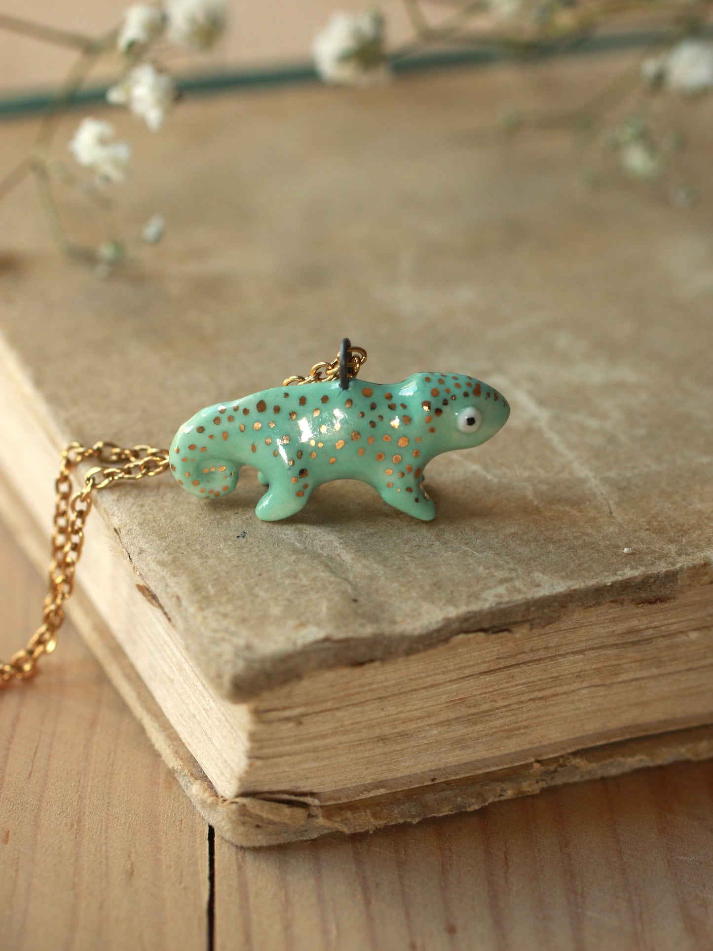 Chameleon necklace