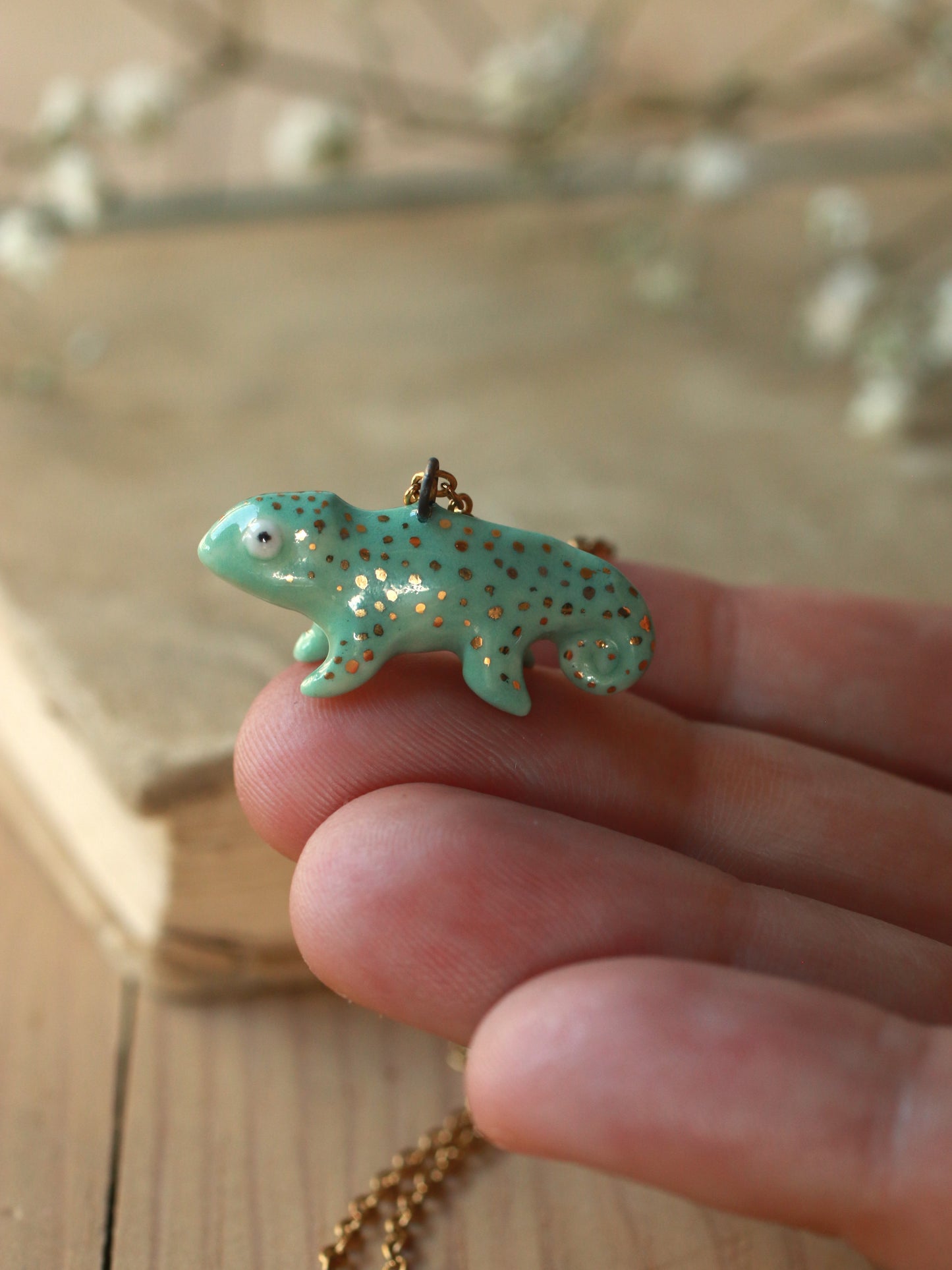 Chameleon necklace