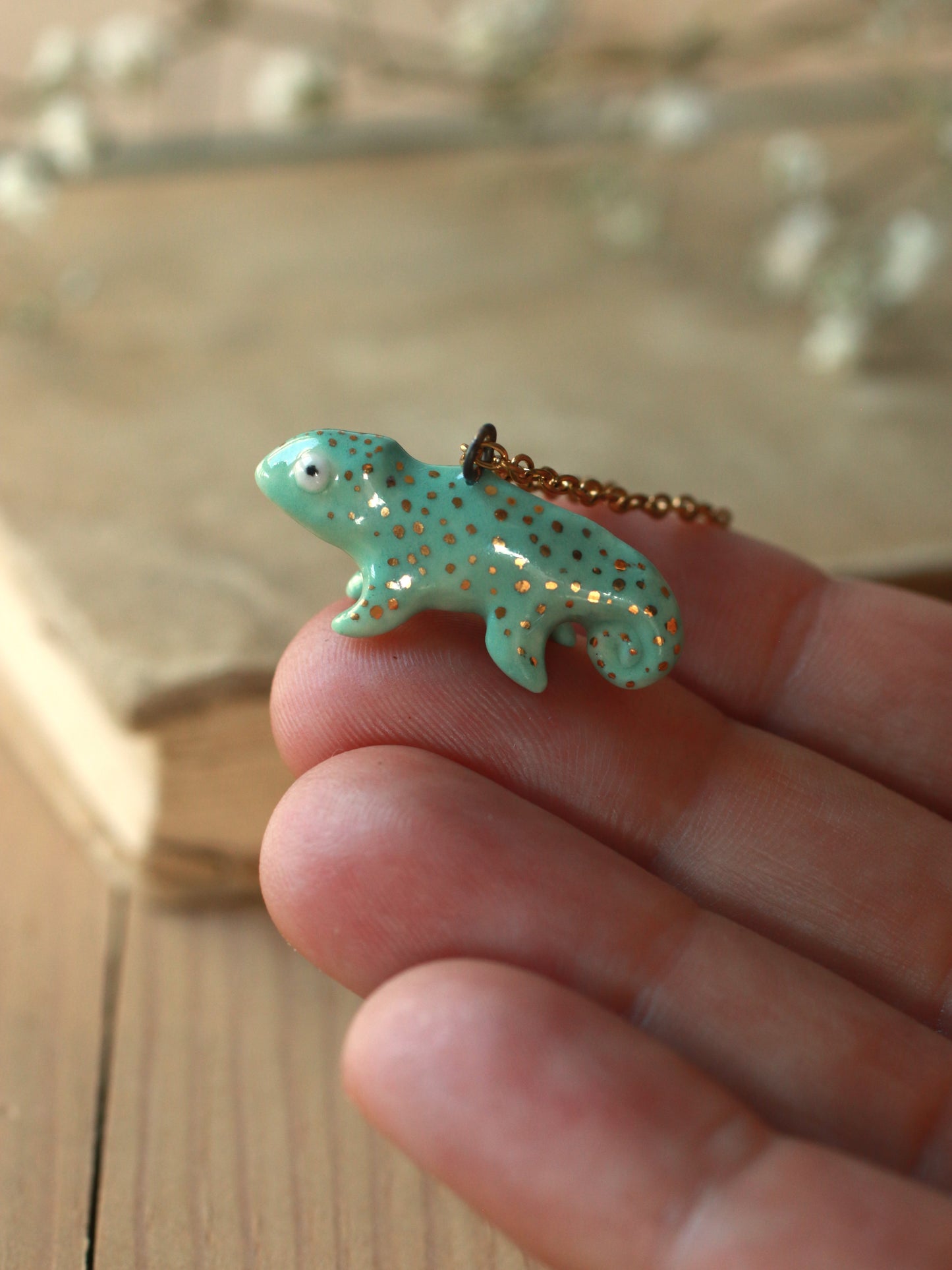 Chameleon necklace
