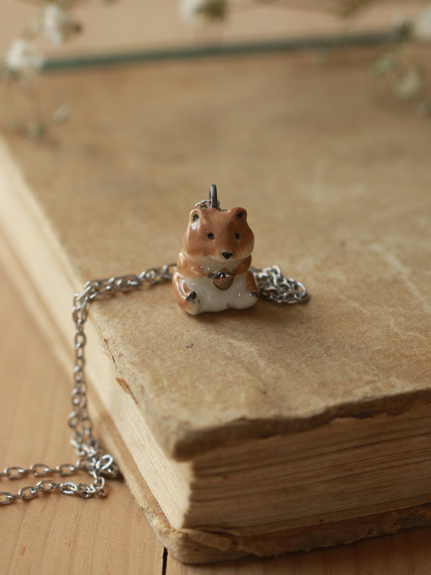 Hamster necklace