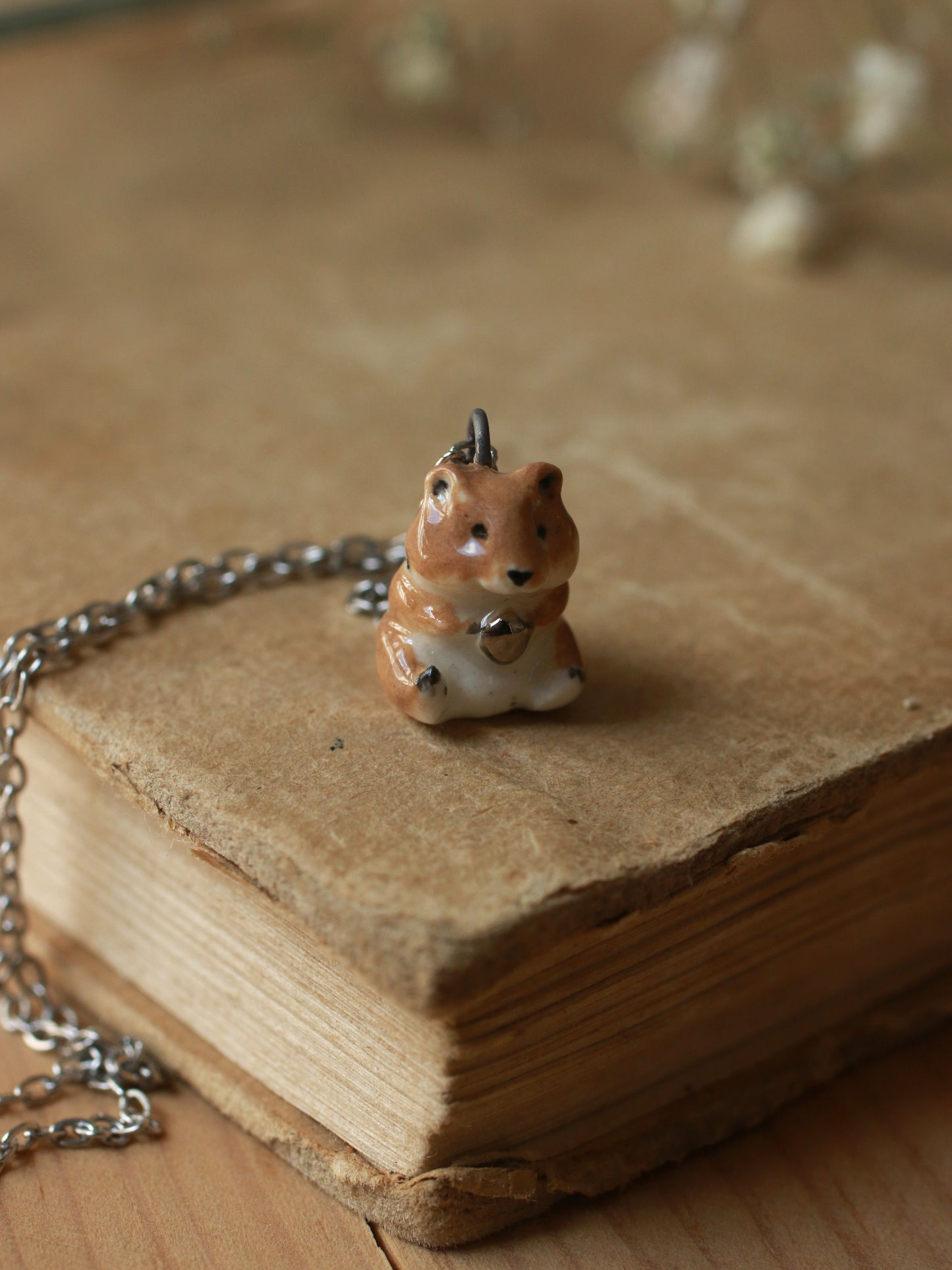 Hamster necklace