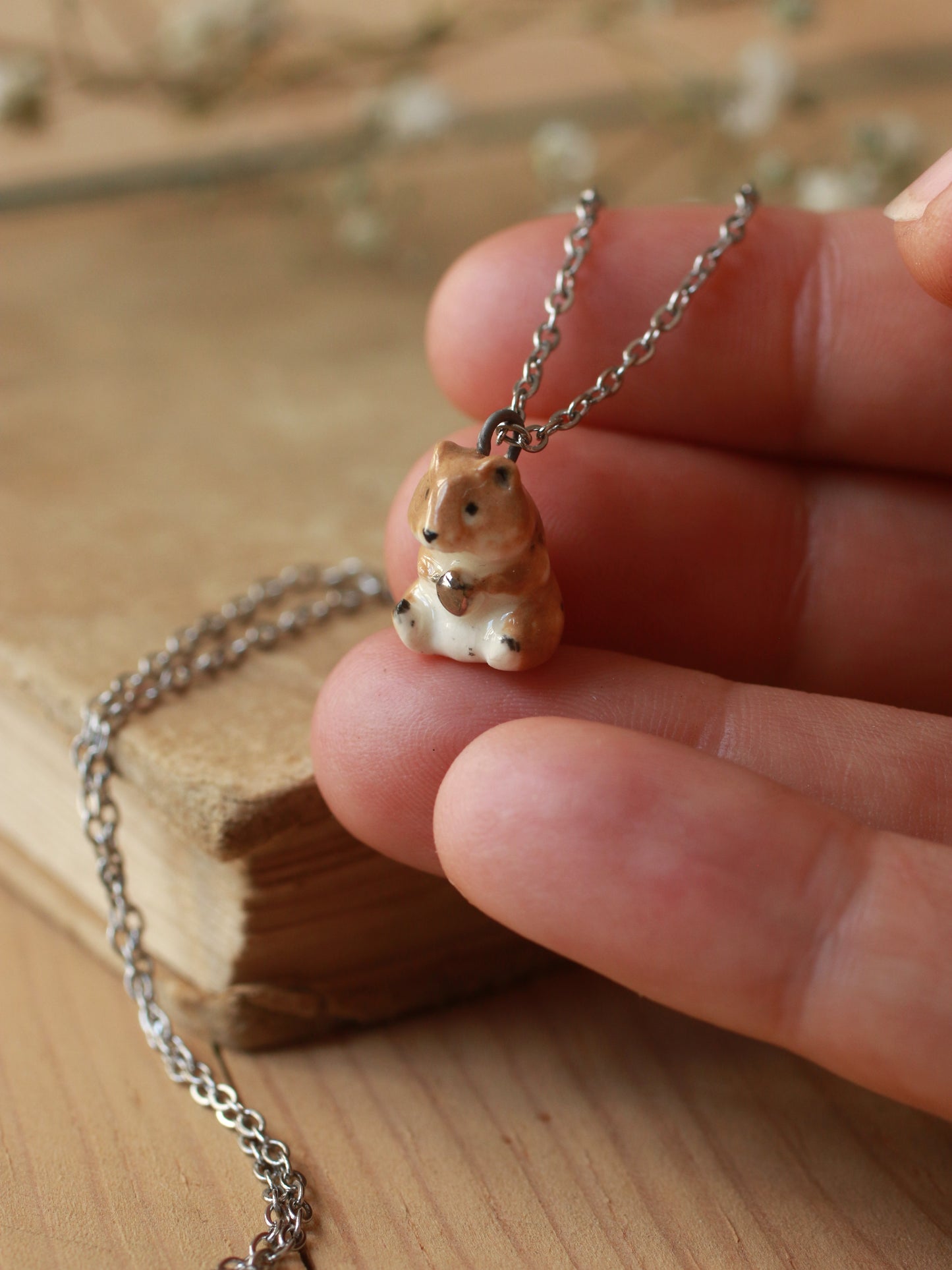Hamster necklace